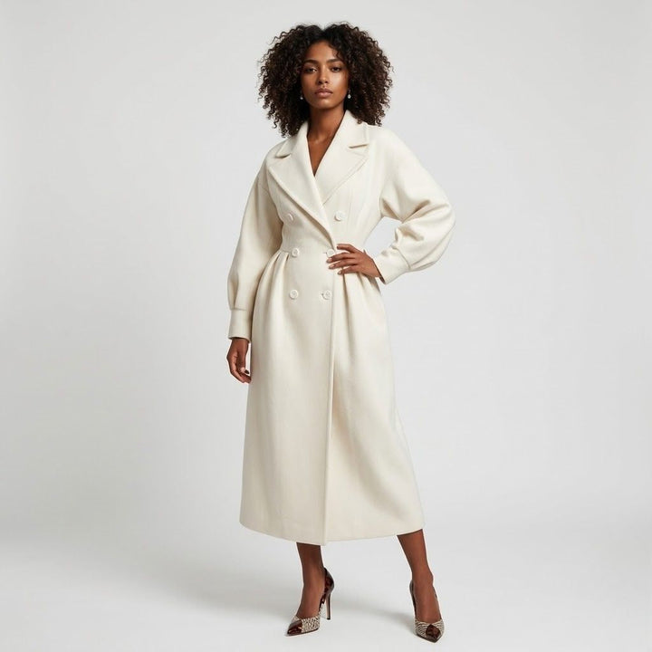 Belted Longline Structured Coat
