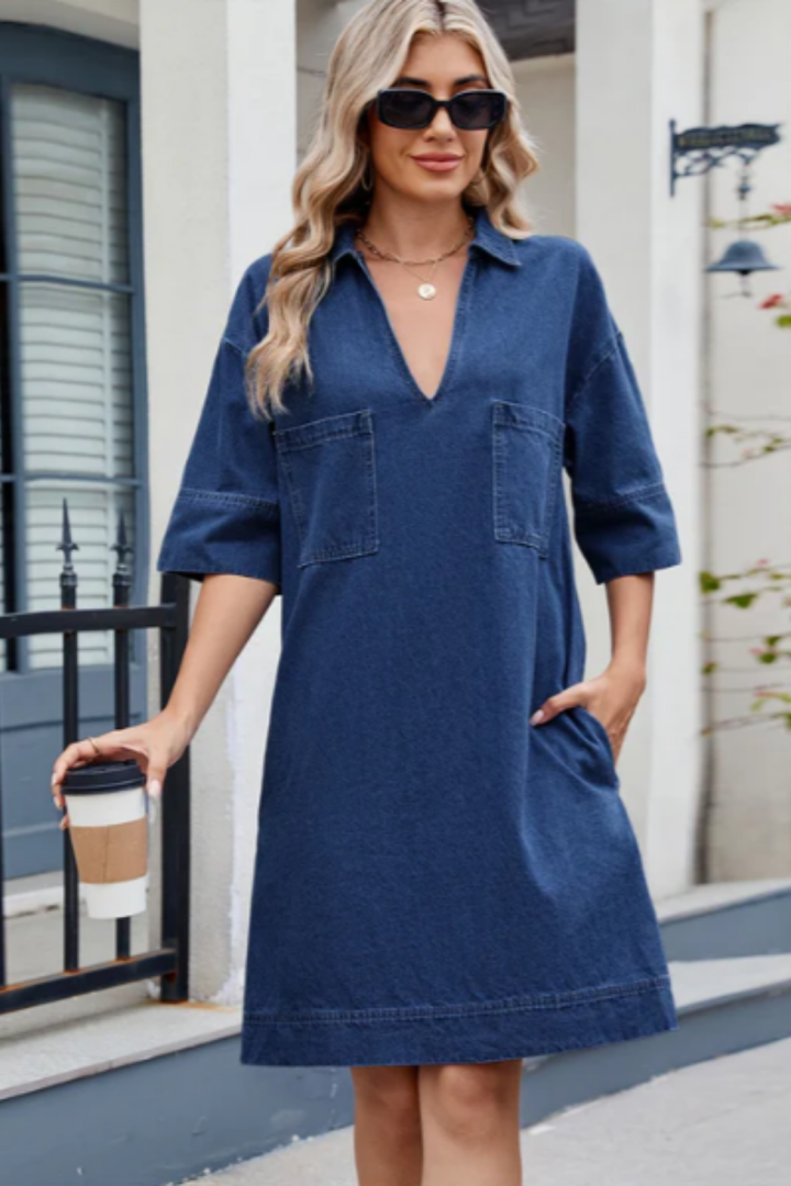 Jéssica - Relaxed Denim Dress