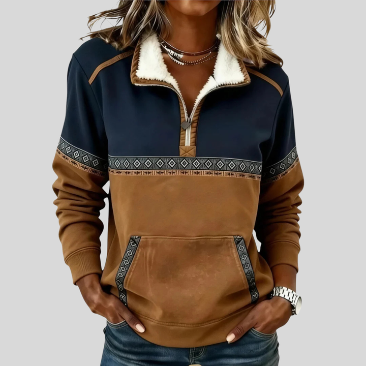Neeltje | Cozy Half-Zip Pullover