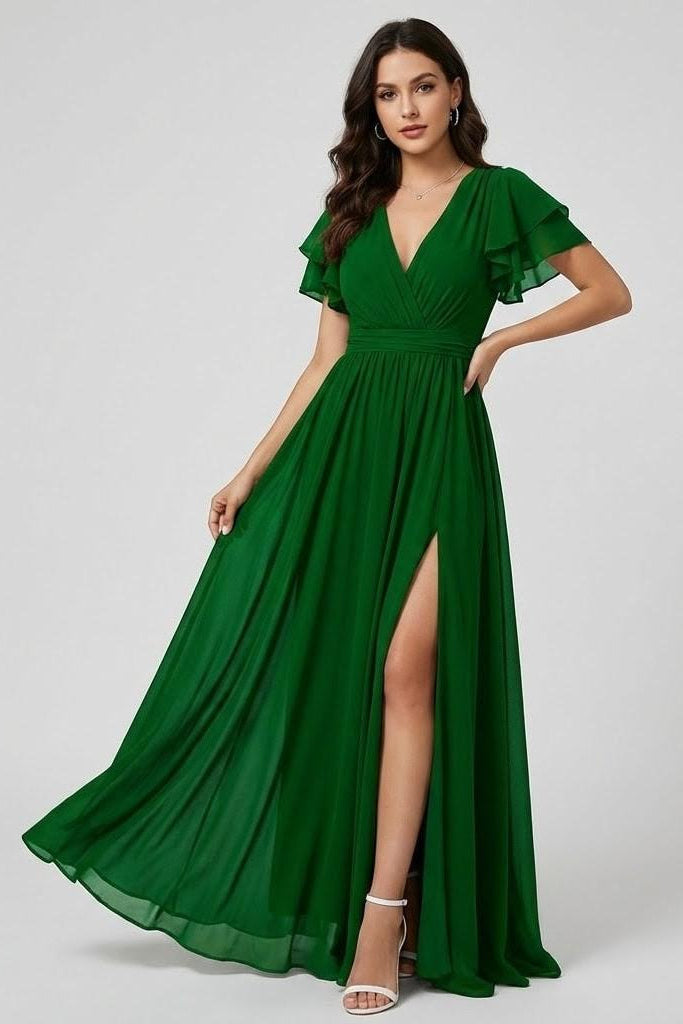 Bohumila | Ruffled Detail Long Dress
