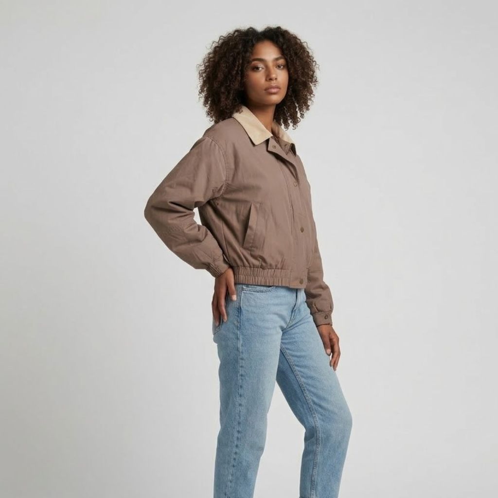 Classic Collar Short Casual Jacket