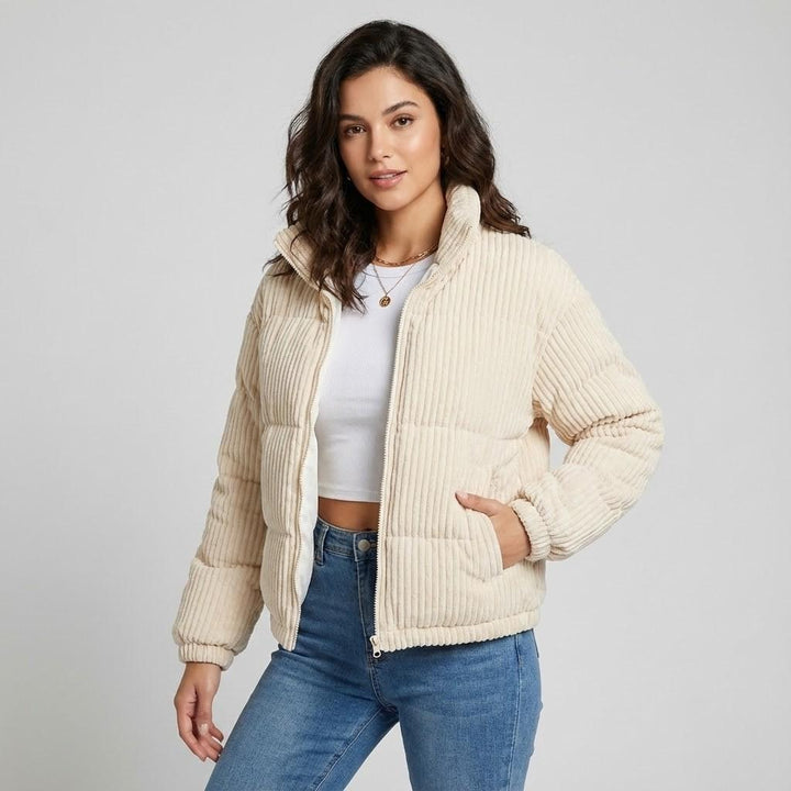 Structured Cut Light Quilted Jacket