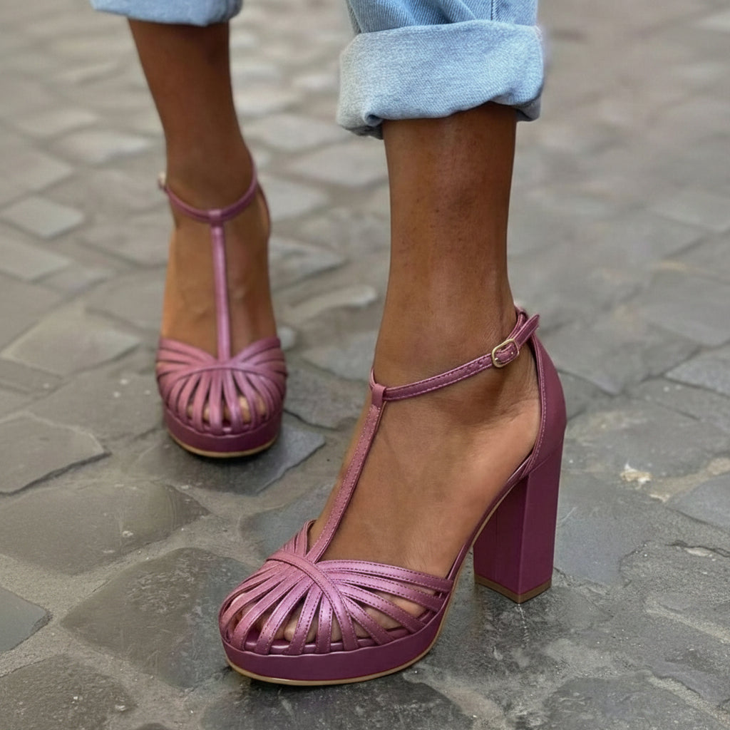 Xiomara - Lavender Sandals