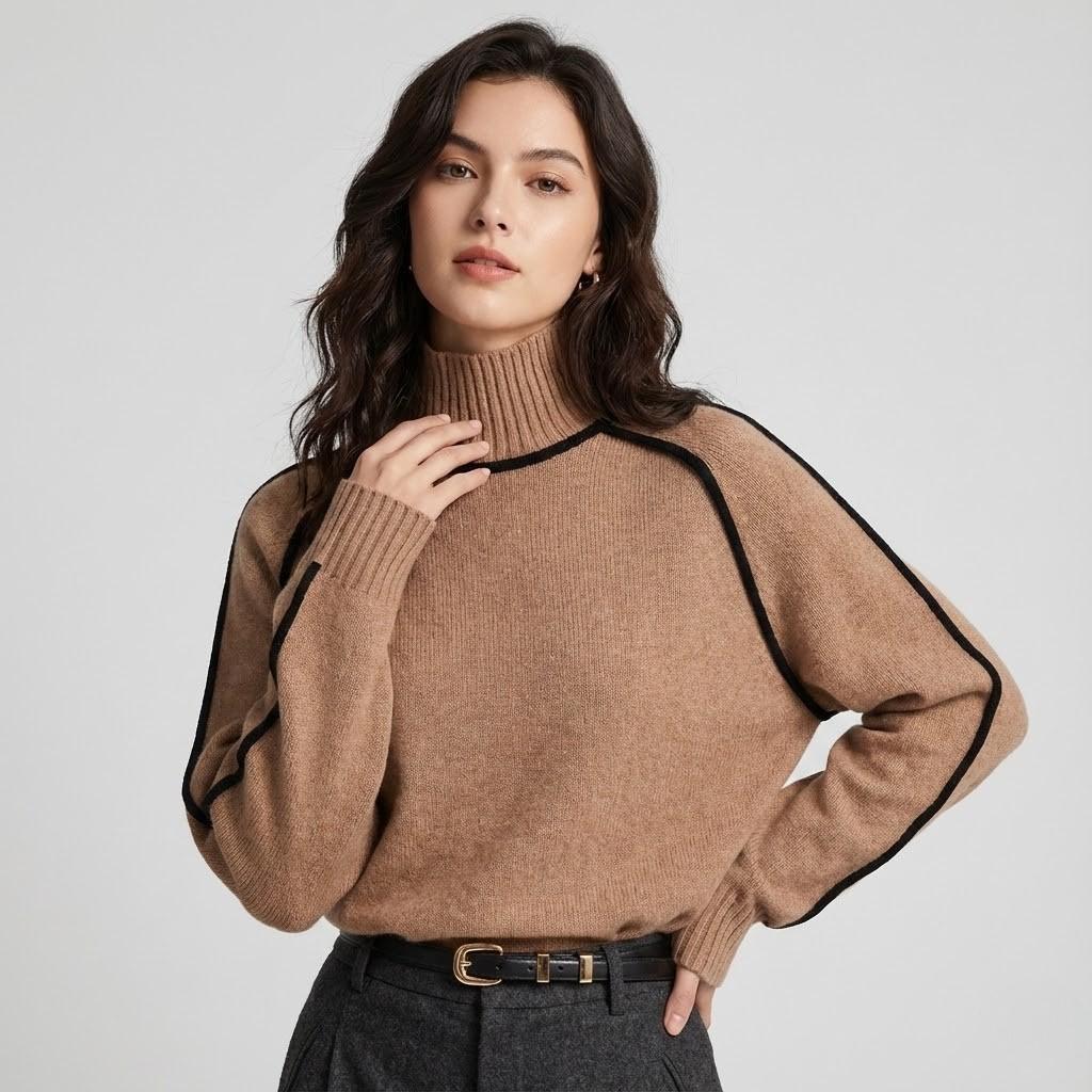 Chic Loose-Fit Sweater in Soft, Elegant Design