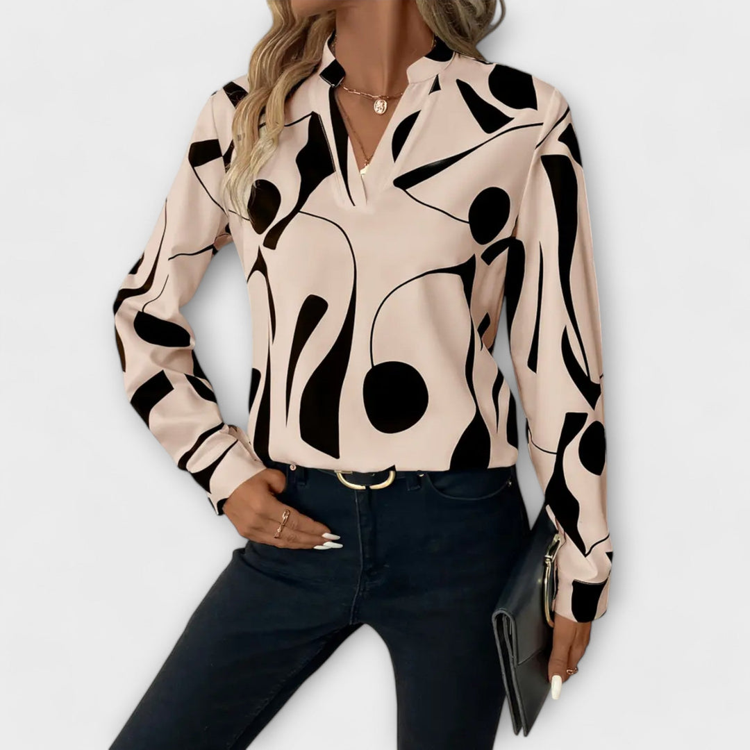 Catarina - Elegant Long-Sleeve Top