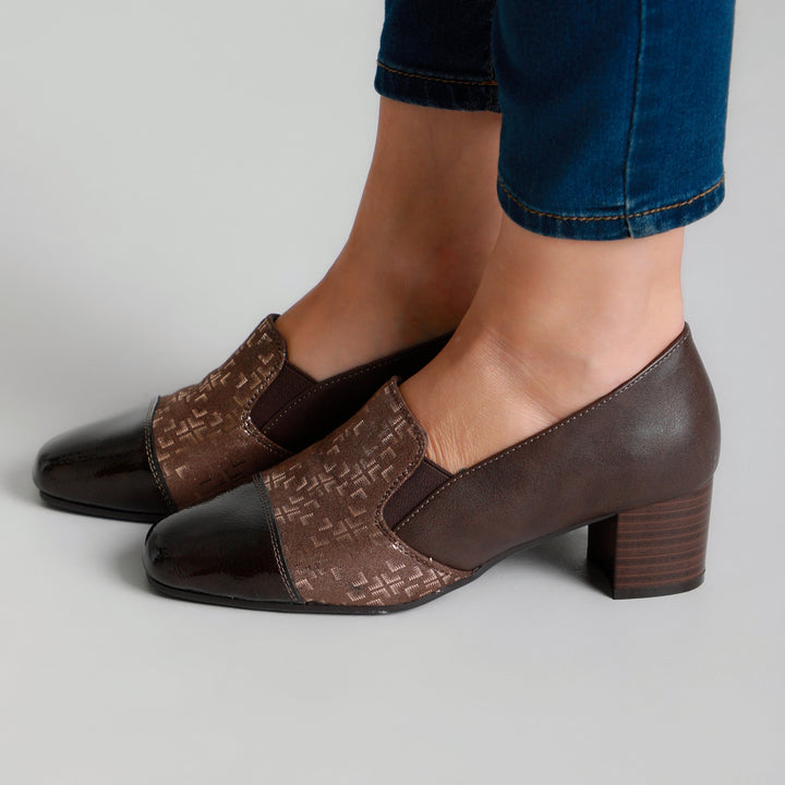 Lightweight Heeled Moccasins