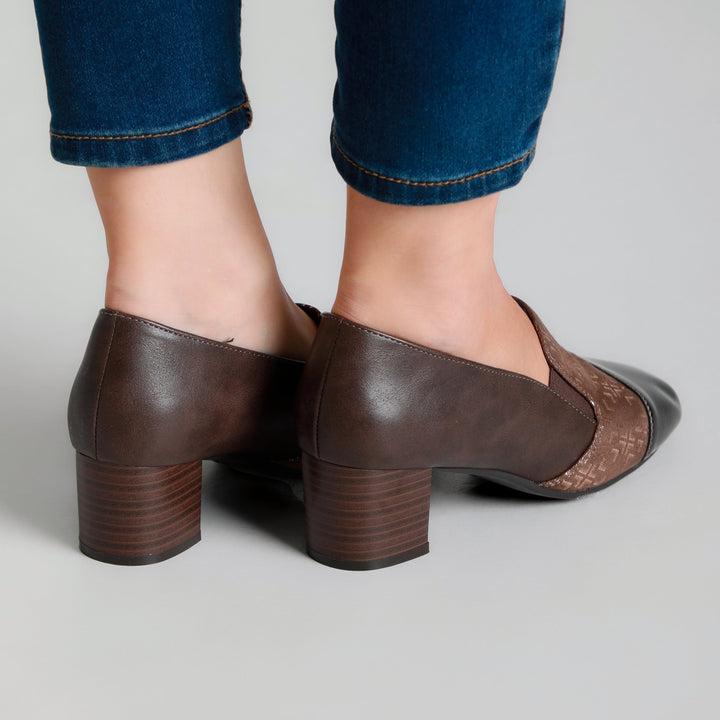 Lightweight Heeled Moccasins