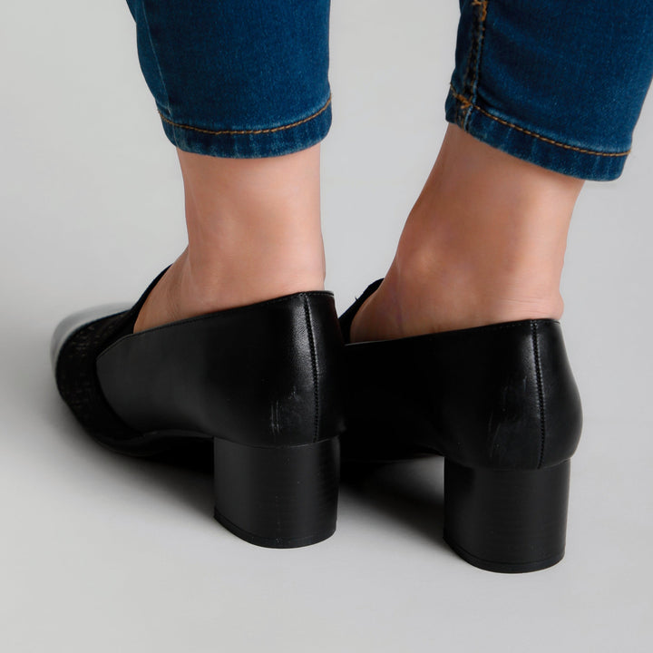 Lightweight Heeled Moccasins