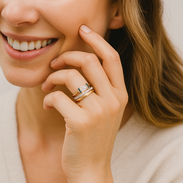 Theresa – An exquisite gold ring