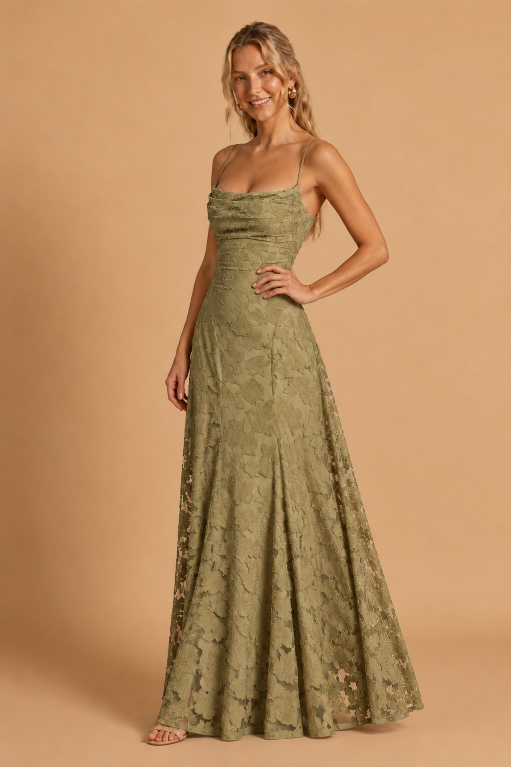 Nora | Fitted Bodice Floral Maxi Dress