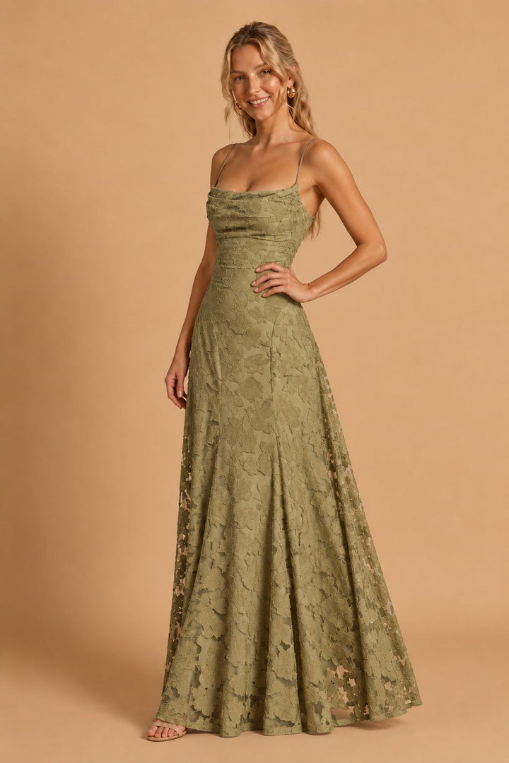 Nora | Fitted Bodice Floral Maxi Dress