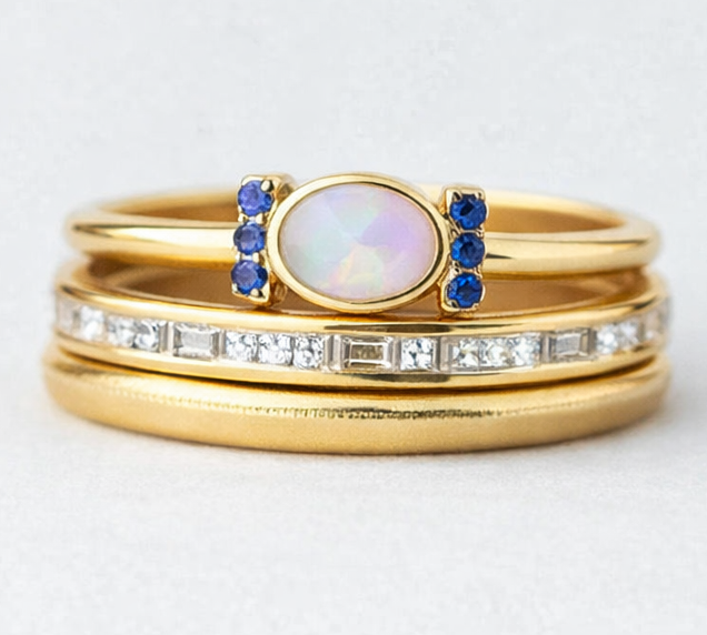 Theresa – An exquisite gold ring