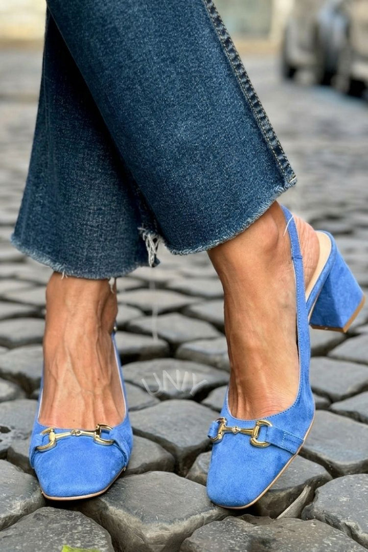 Honorina - Nubuck High Heel Pumps