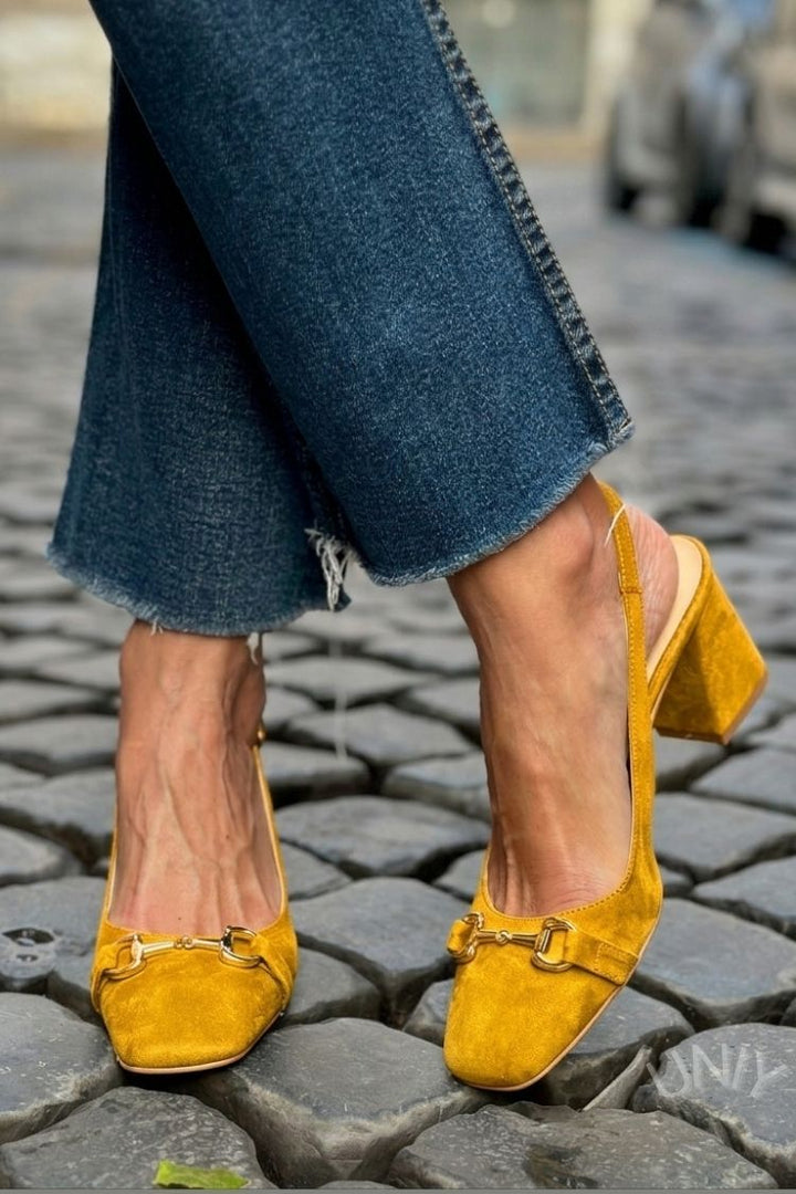 Honorina - Nubuck High Heel Pumps