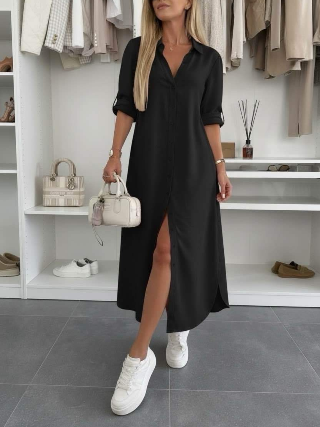 Běla | Relaxed Fit Shirt Dress