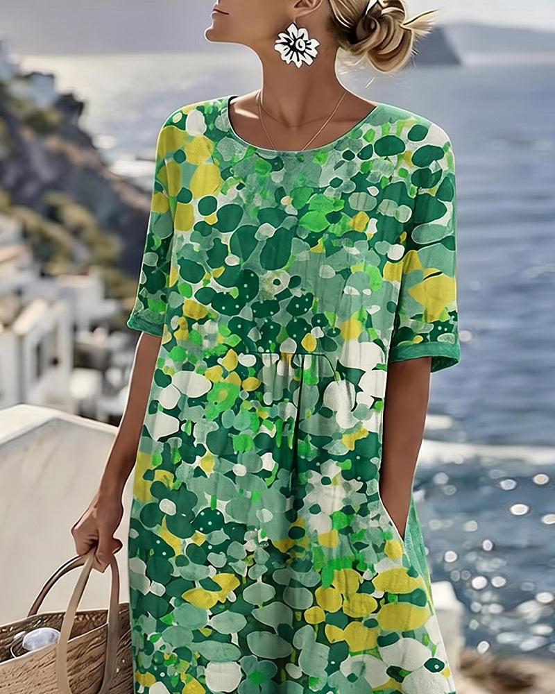 Flora | Floral Midi Dress