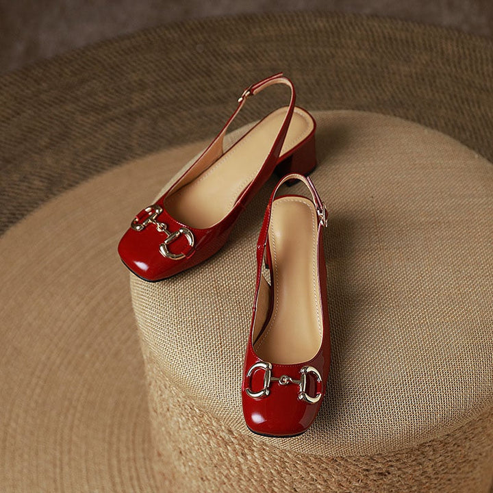 Erox Authentic Leather Heels