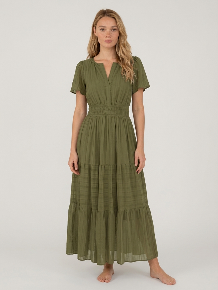 Vieroslava | Flowing Bohemian Maxi Dress