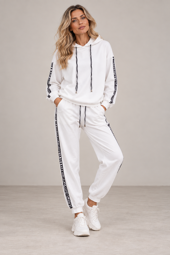 Drawstring Two-Piece Athletic Set