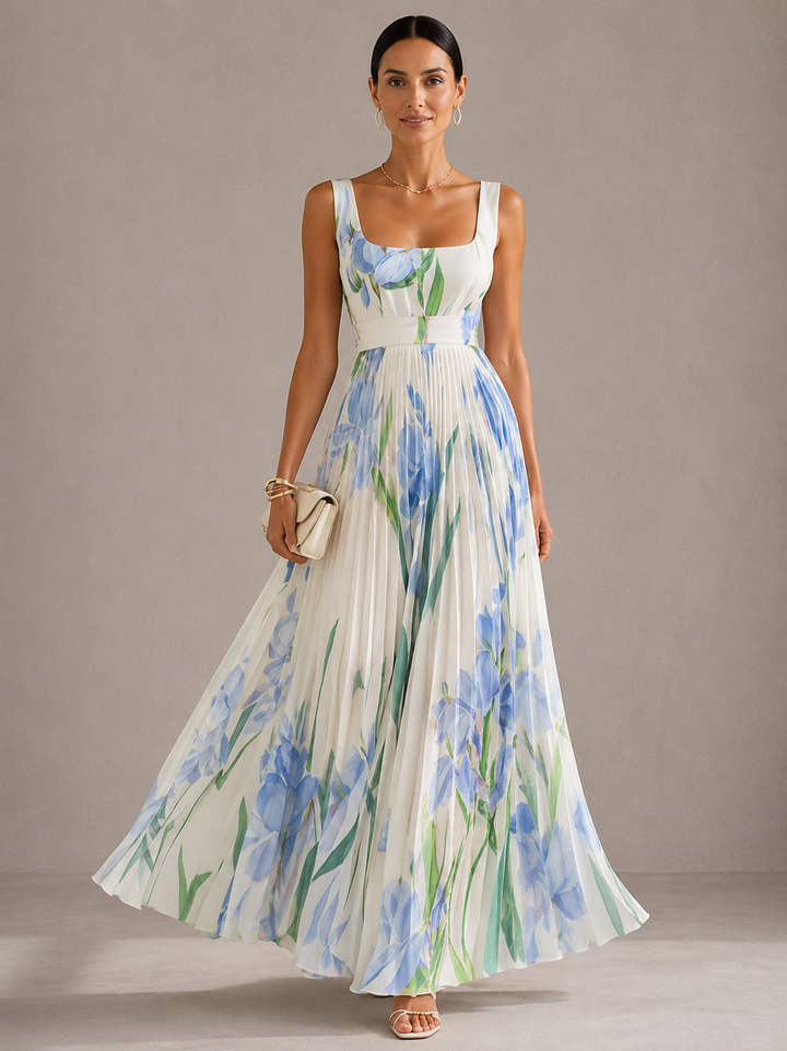 Vania | Elegant Floral Maxi Dress