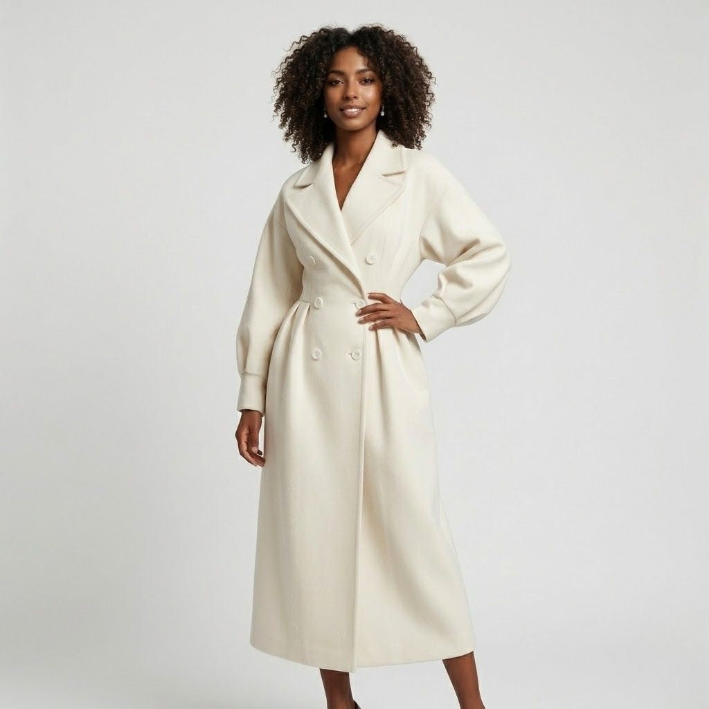 Belted Longline Structured Coat