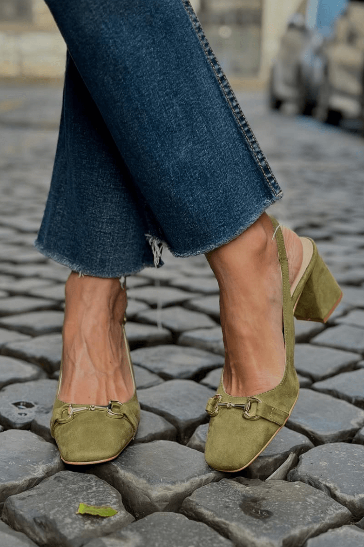 Honorina - Nubuck High Heel Pumps