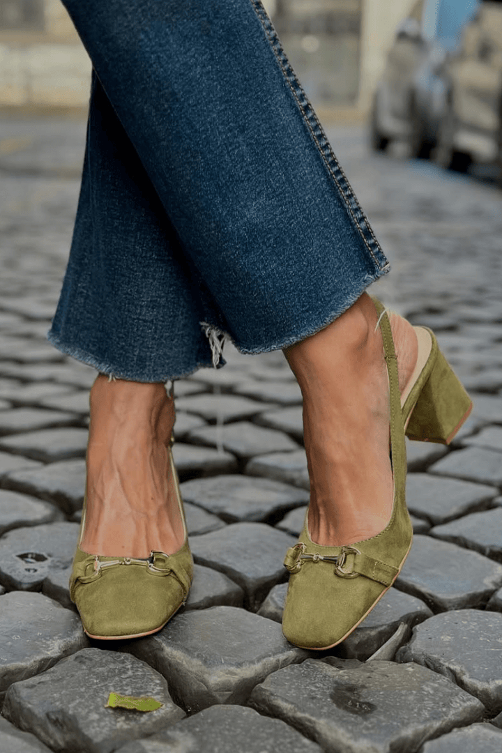 Honorina - Nubuck High Heel Pumps