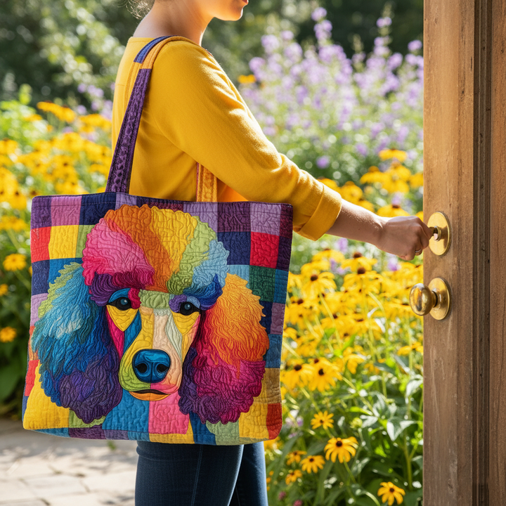 Poodle Blanket Tote Bag - Code GFTOTG79