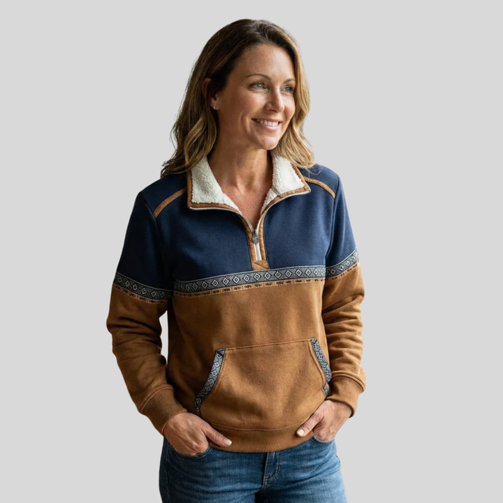 Neeltje | Cozy Half-Zip Pullover