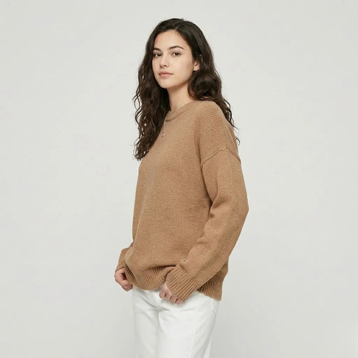 Timeless Relaxed Fit Soft Knitted Sweater