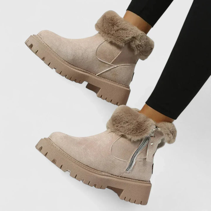 Irini - Comfortable and warm boots with soft lining for everyday elegance