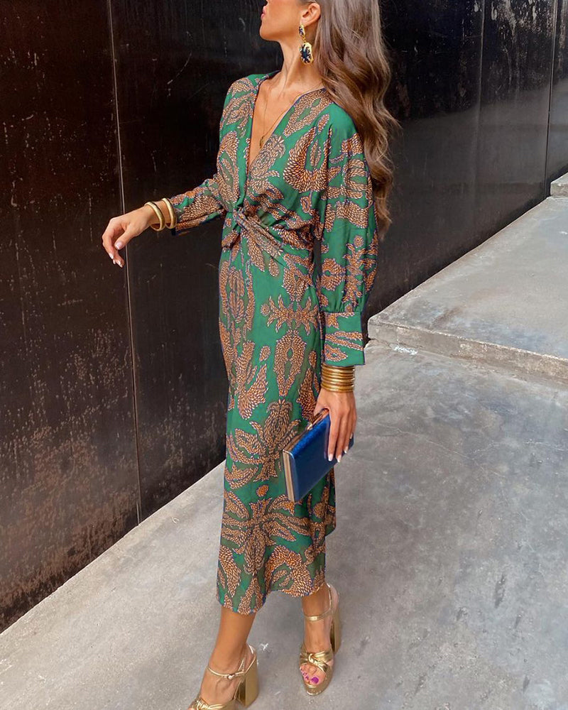 Isadora™ – Midi Dress with Elegant Style and Timeless Charm