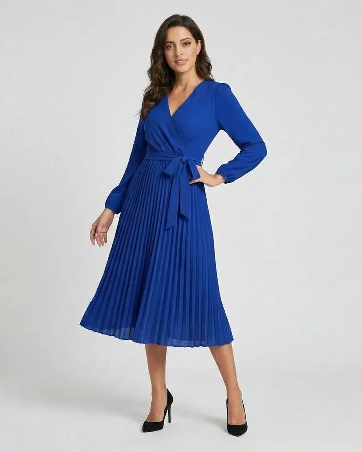 Judita | Ruched Waist Midi Dress