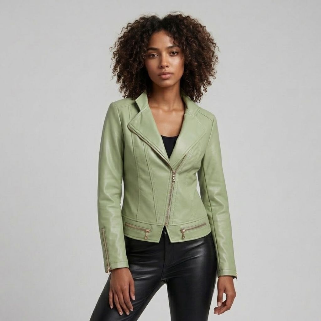 Urban-Inspired Structured Jacket with Asymmetric Design
