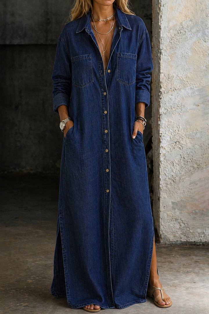 Daniela - Classic Button-Up Dress