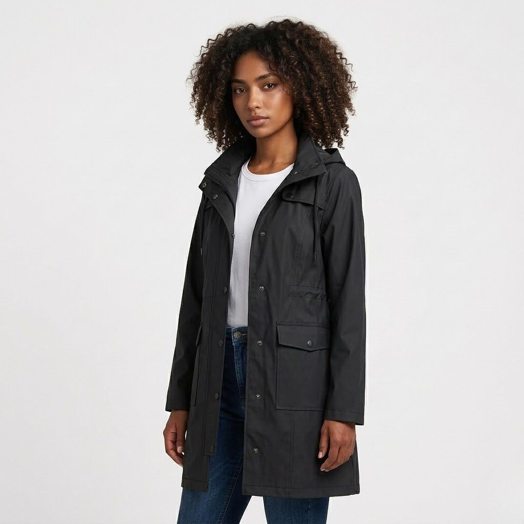 Versatile Hooded Jacket with Adjustable Features