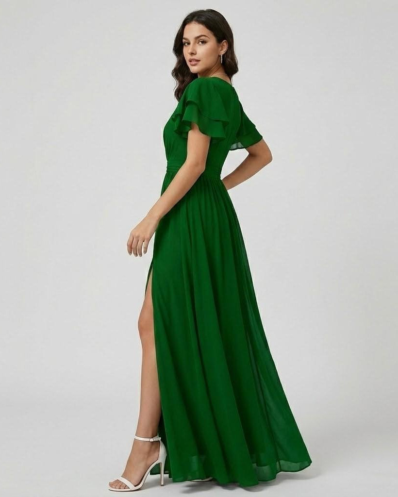 Bohumila | Ruffled Detail Long Dress
