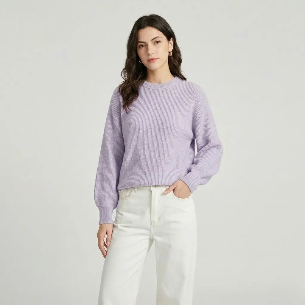 Cozy Minimalist Knit Pullover