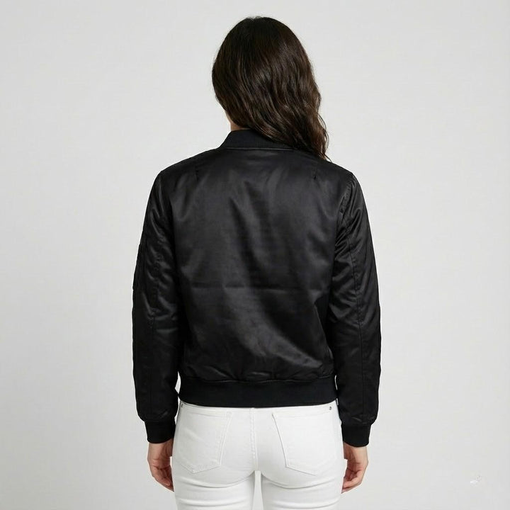Classic Cut Urban-Style Lightweight Bomber Jacket
