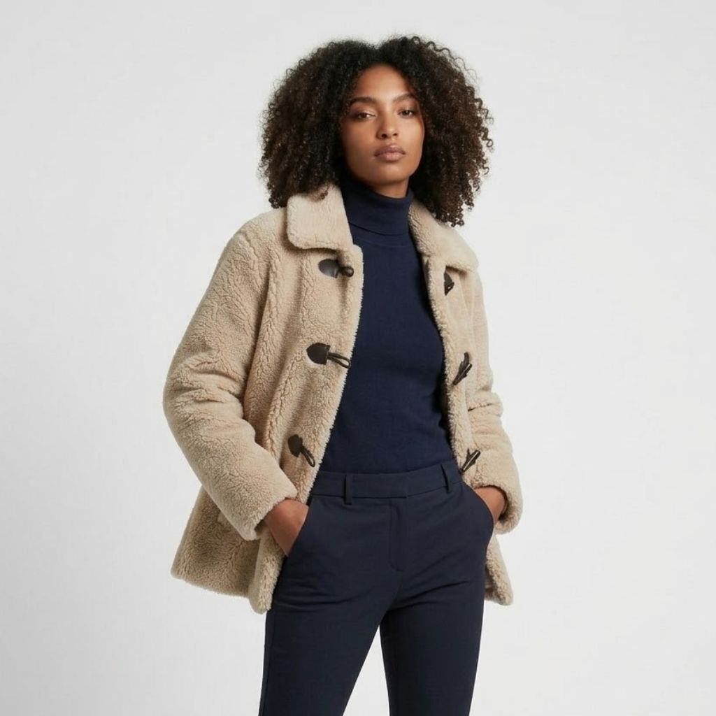 Casual Short Jacket with Stylish Bow Detail