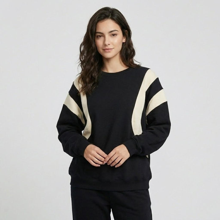 Modern Style Oversized Cotton Blend Hoodie