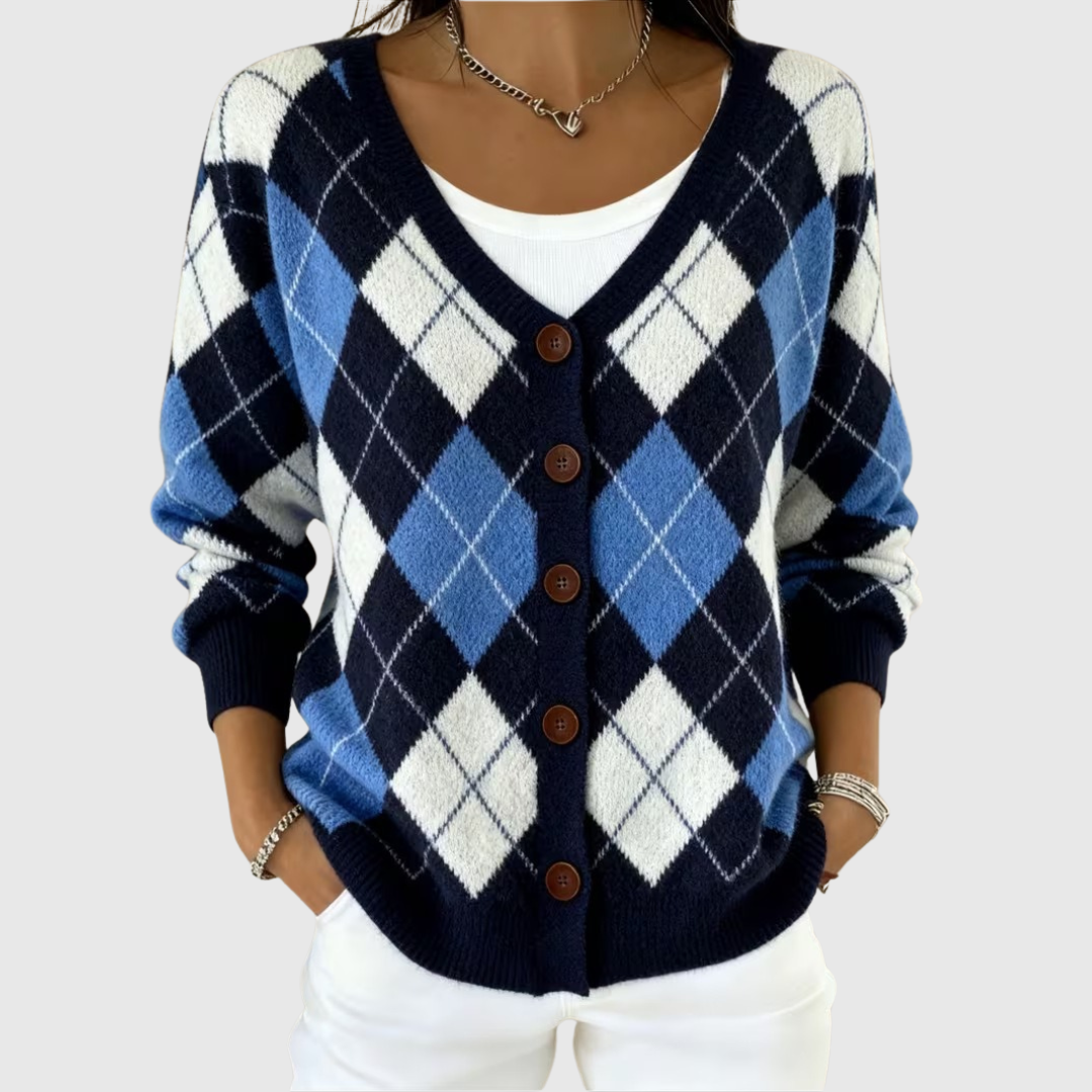 Frieda | Comfortable Knitted Cardigan with Buttons