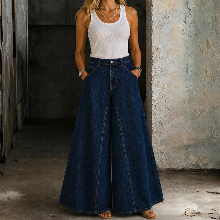 Iva - High-Rise Denim Jeans