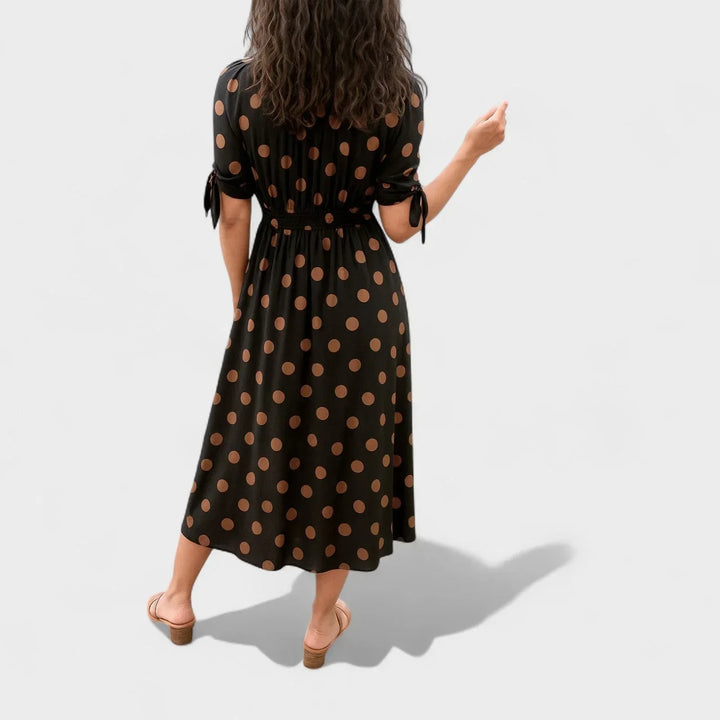 Valentina™ | Modern Polka Dot Dress
