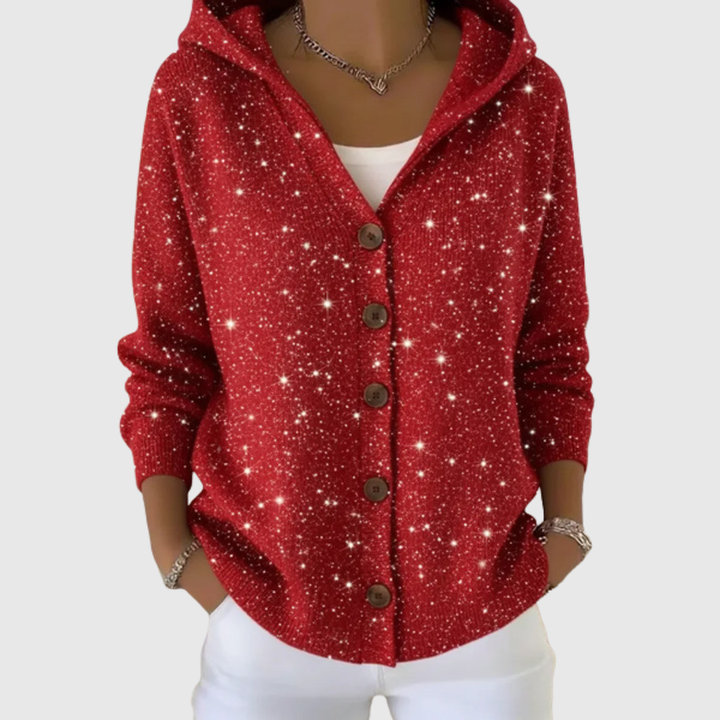 Mari | Comfortable Knitted Scarf with Hood