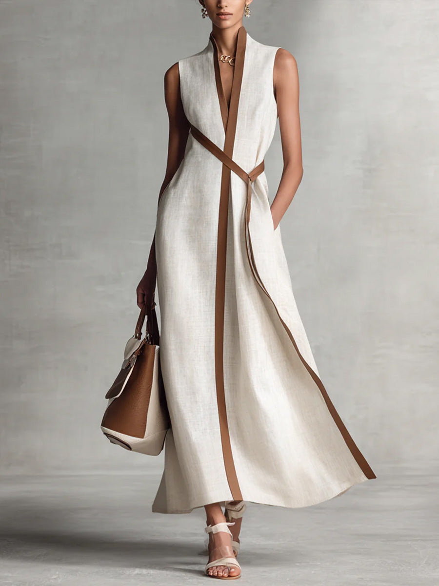 Elira - Elegant Linen Dress