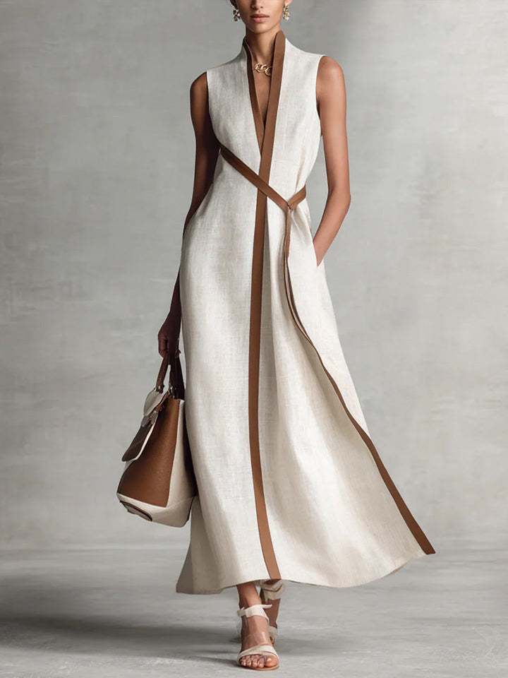 Elira - Elegant Linen Dress