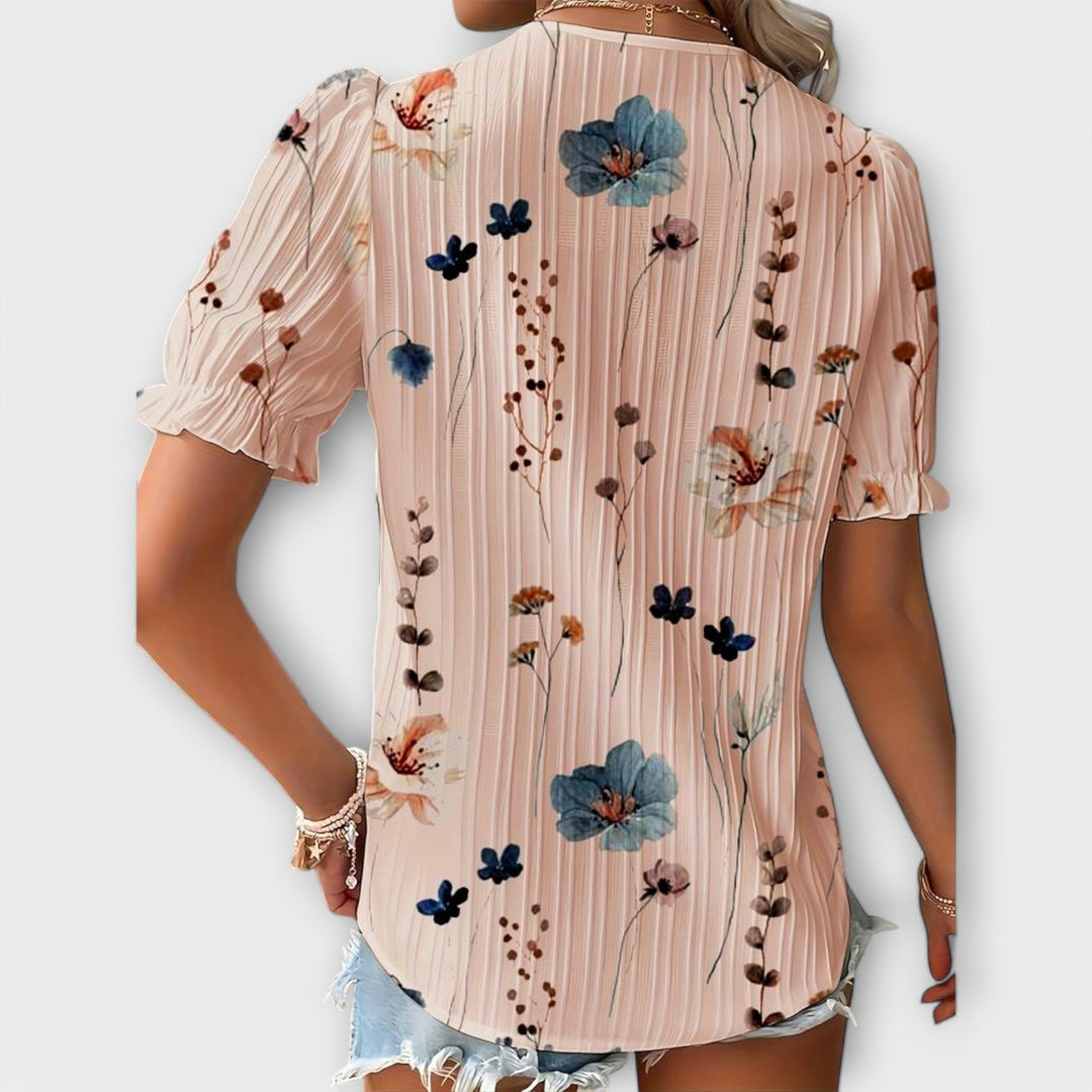 Emilia - V-Neck Blouse Design