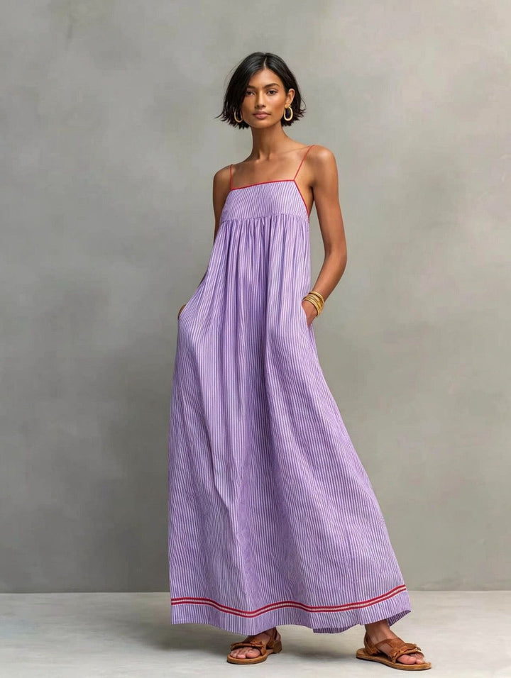 Marisa | Adjustable Strap Long Dress
