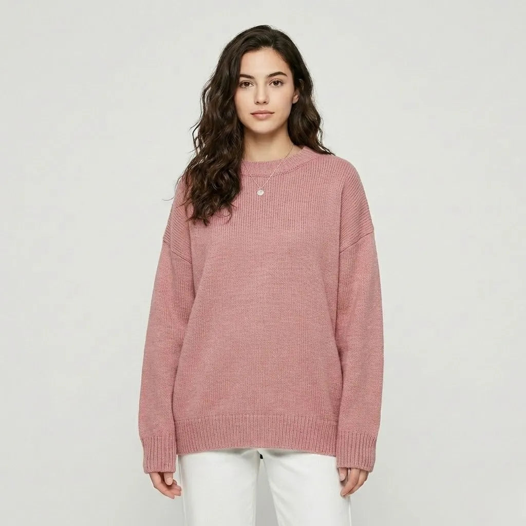Timeless Relaxed Fit Soft Knitted Sweater